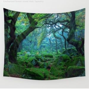 Society6 Enchanted Forest tapestry